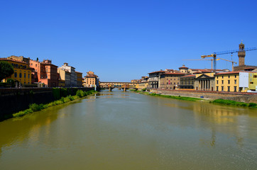 Fototapeta na wymiar Ponte vecchio - Firenze
