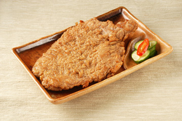 Fried sparerib - A popular Chinese food