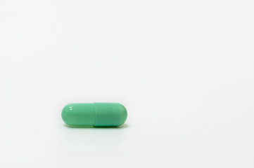 medications isolated on white