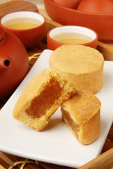Taiwan famous dessert - pineapple cake