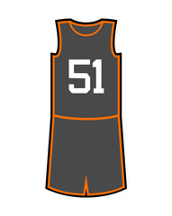 basket uniform illustration