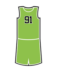 basket uniform illustration