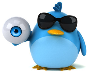 Blue bird - 3D Illustration