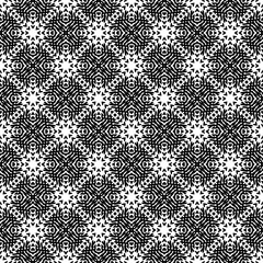 Black and White Seamless Ethnic Pattern. Vintage, Grunge, Abstract Tribal Background for Textile Design, Wallpaper, Surface Textures, Wrapping Paper