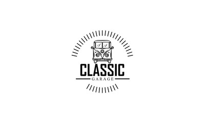 Classic Garage 1 Logo or Badges Template