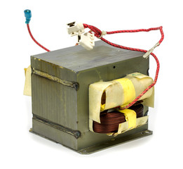 transformer on a white background