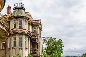 Exterior of an Art Nouveau building