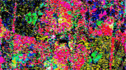 Glitch art texture 9