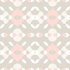 Abstract floral geometric seamless  pattern . Kaleidoscopic, multicolored shapes.