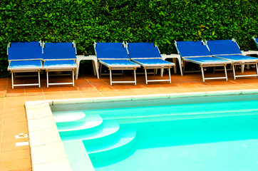 pool in hotel