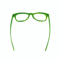 Pair of optical glasses isolated