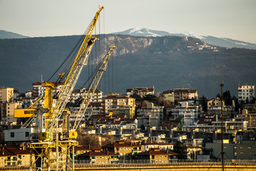 industrial area in Trieste