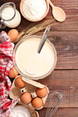 cooking pancake, crepe