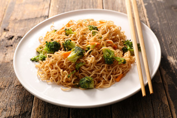 stir fry with noodles