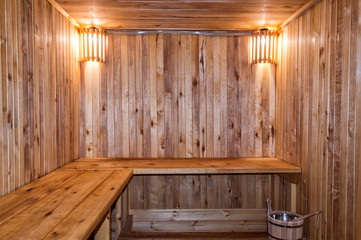 Obraz na płótnie Canvas Sauna room