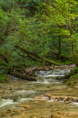 Naklejka na ściany i meble Brühlbach bei Bad Urach