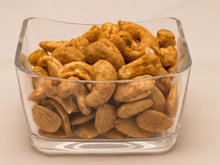 Cashews and almonds