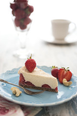 Strawberry cheesecake