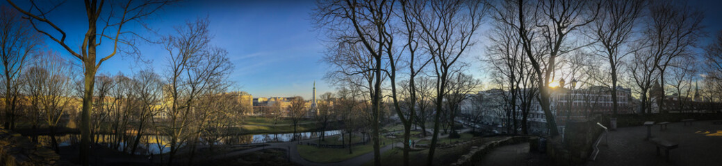 Fototapeta na wymiar panorama of the city of Riga
