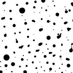 Ink sprays black and white background.