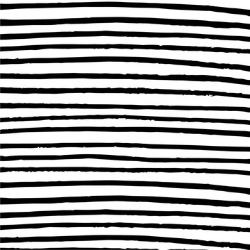 Minimalist horizontal stripes black and white background.