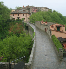Italia, Toscana, Arezzo, il villaggio de Il Borro.