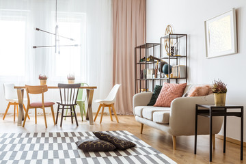 Spacious apartment interior