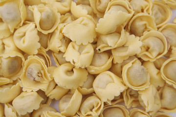 Tortellini. Italian traditional pasta 