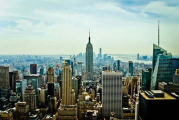 Fototapeta na wymiar NYC Sky