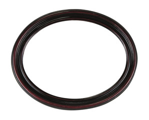 Empty wooden frame on the white background