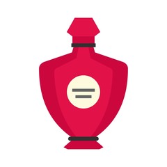 Perfume icon, flat style