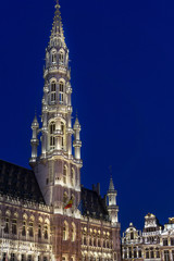 Fototapeta na wymiar Grand Place in Brussels Europe - landmark of Brussels, Belgium