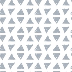 Seamless pattern with hand drawing geometrical elements.