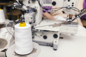 spool of thread for sewing