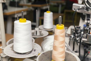 spool of thread for sewing