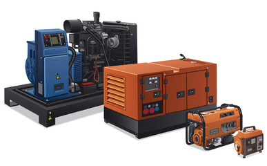 industrial power generators
