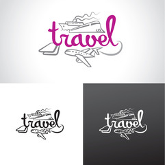 travel resort agency logo
