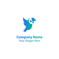 parrot logo design