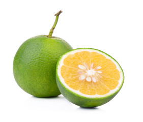 Sweet Orange isolated on white background