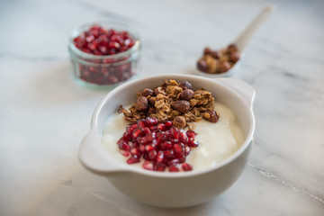 Selbstgemachte Müsli Mischung