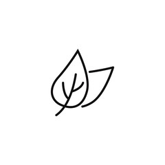 Fototapeta premium Line icon of tea or coffee cup. Linear coffee and tea sign