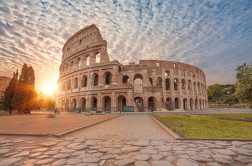 Plakat Colosseum amphitheater in Rome