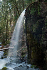 Fototapeta premium Menzenschwander Wasserfall