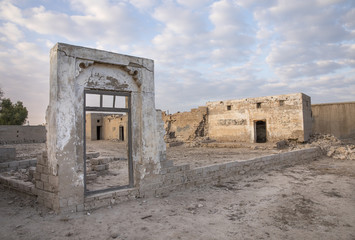 abandoned village in RAK, UAE