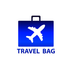 Obraz premium TRAVEL BAG ICON LOGO
