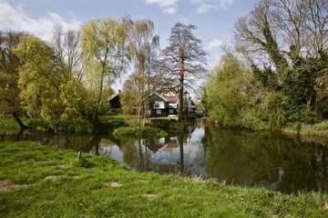 Fototapeta na wymiar River Waveney, Elmingham, Suffolk. England