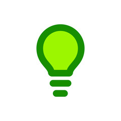 Light Bulb icon vector, idea sign