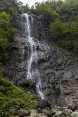 Fototapeta premium Mencuna Waterfall is the most spectacular waterfalls of the eastern black sea - Artin Turkey