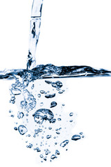 Water spill isolated