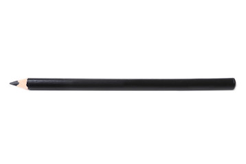 Black eye pencil on white background